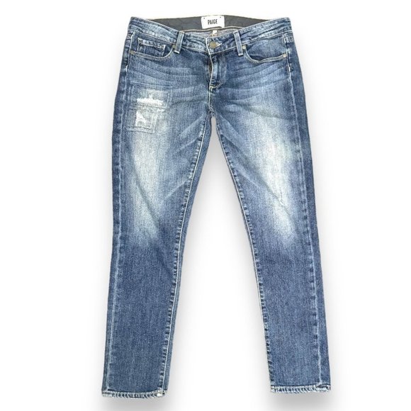 PAIGE Denim - WOMEN'S PAIGE SKYLINE ANKLE PEG JEANS SIZE 28